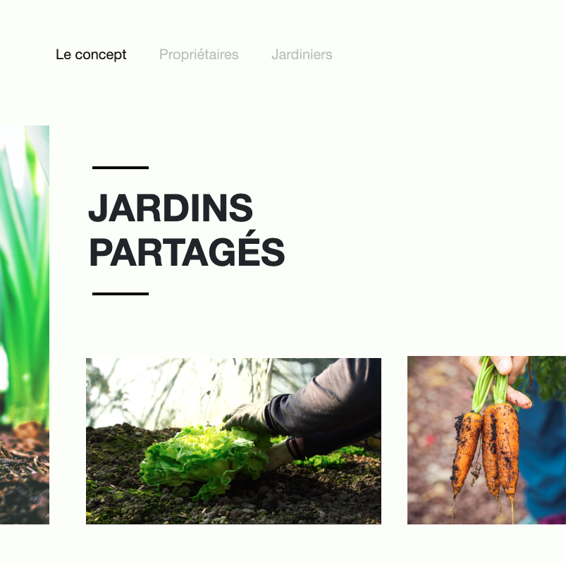 Jardinons web project